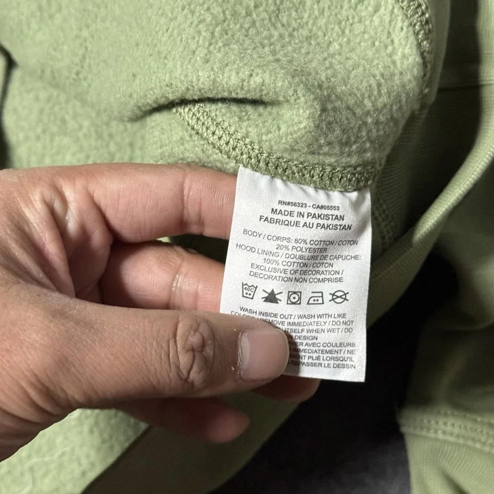 Nike Mens Hoodie Pullover Green 611457-386‎ Sports Outdoor Casual Size M